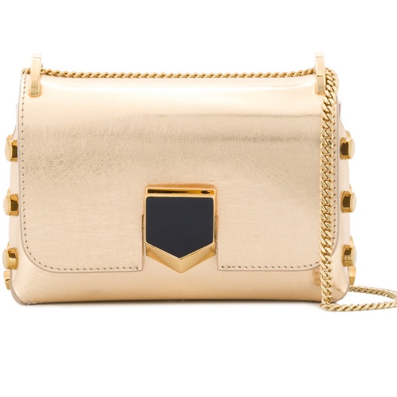 Jimmy Choo Handbags - 💯 Authentic Jimmy Choo Gold Purse